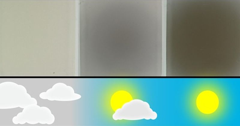 Η «αναπνοή» εξηγεί την αντιστρέψιμη αλλαγή στη σκουρότητα που προκαλείται από το φως σε ορισμένα υλικά